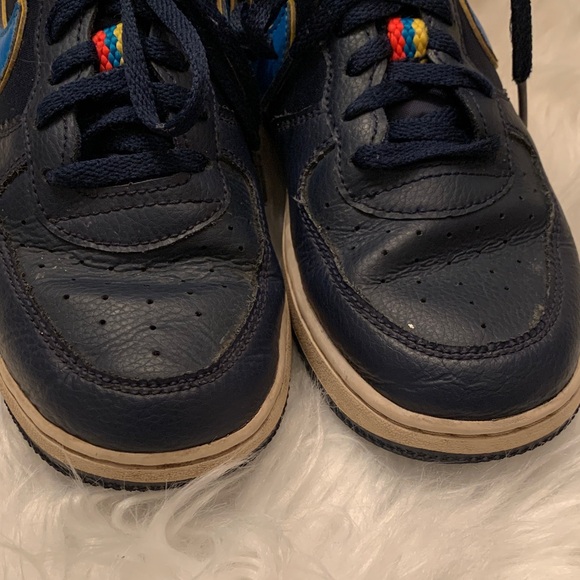 Nike Air Force 1 Low GS Photo Blue Obsidian - Picture 5 of 7